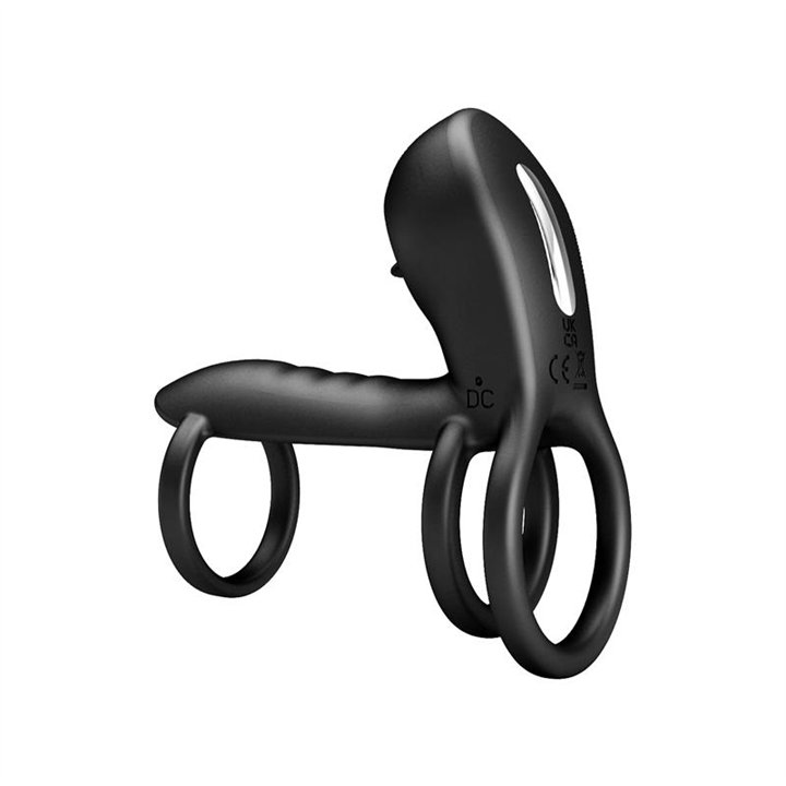 Jammy Triple Vibrating Penis Ring USB - BI-040135 - Teknashop Ltd
