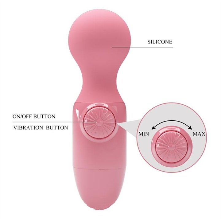 Mini Massager Little Cute Pink - BI-014998 - Teknashop Ltd