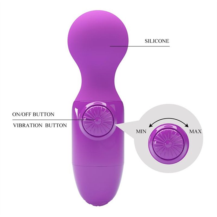 Mini Massager Little Cute Purple - BI-014998-1 - Teknashop Ltd