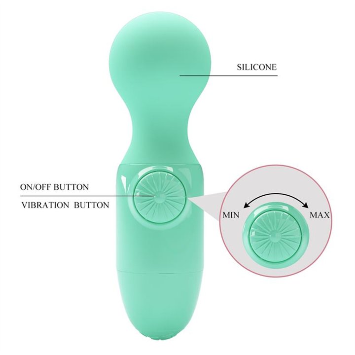 Mini Massager Little Cute Green - BI-014998-2 - Teknashop Ltd