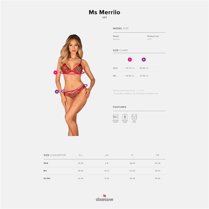 2 Pieces Set Ms Merrilo - 5901688254820 - Teknashop Ltd