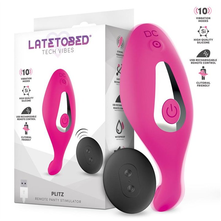 Plitz Panty Stimulator with Remote Control USB - LT-180 - Teknashop Ltd