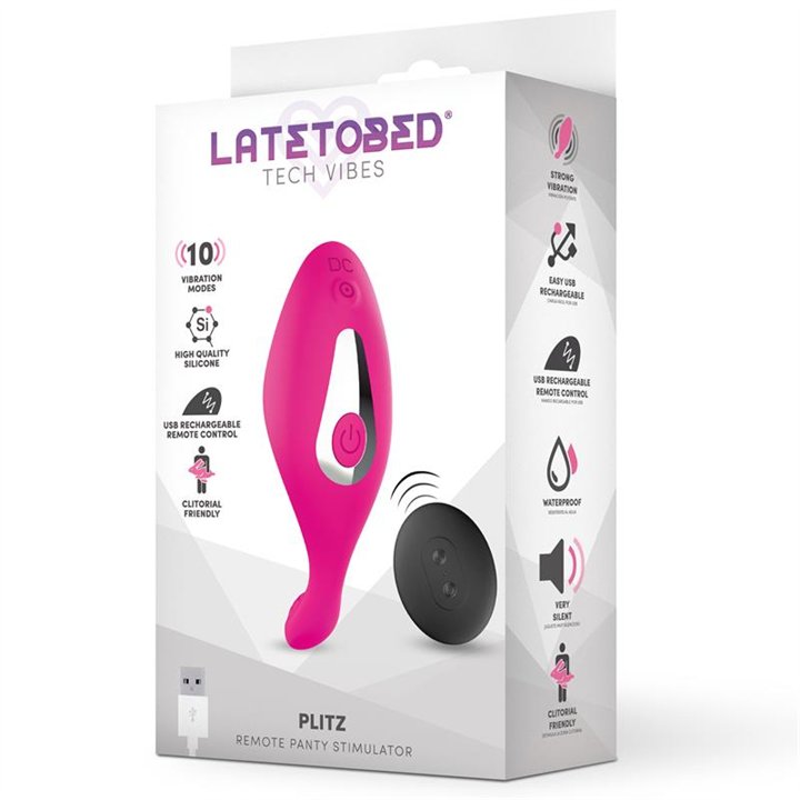 Plitz Panty Stimulator with Remote Control USB - LT-180 - Teknashop Ltd