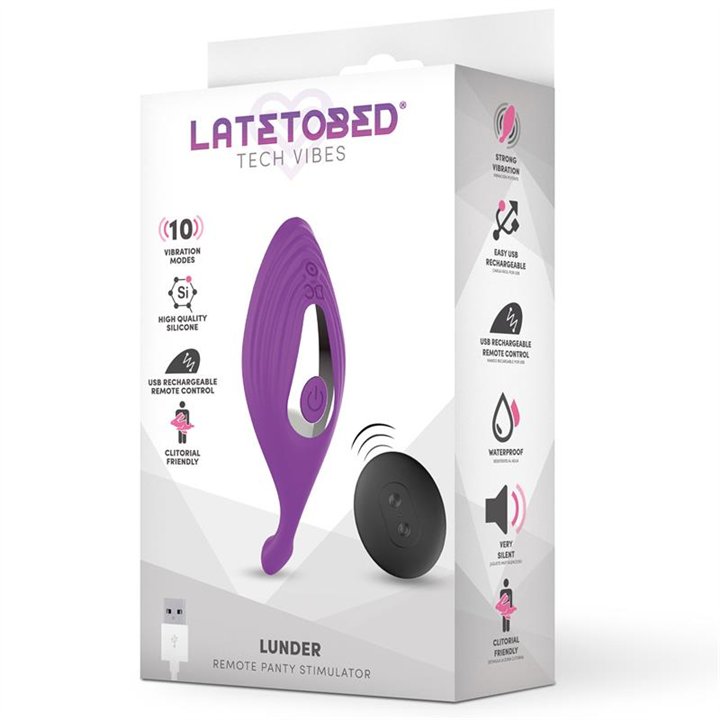 Lunder Panty Stimulator with Remote Control USB - LT-182 - Teknashop Ltd