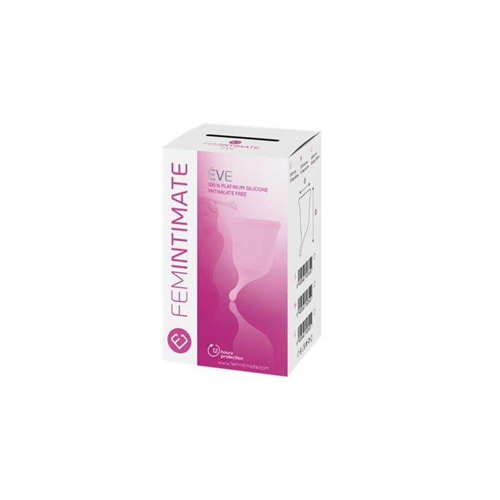 Menstrual Cup Eve Size S Silicone Pink - F-30761 - Teknashop Ltd