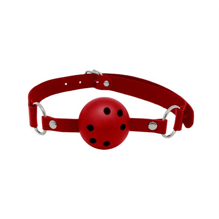 Discretion Breathable Gag Red - A-33569 - Teknashop Ltd