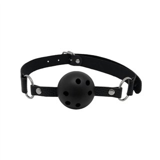 Discretion Breathable Gag Black - A-33584 - Teknashop Ltd