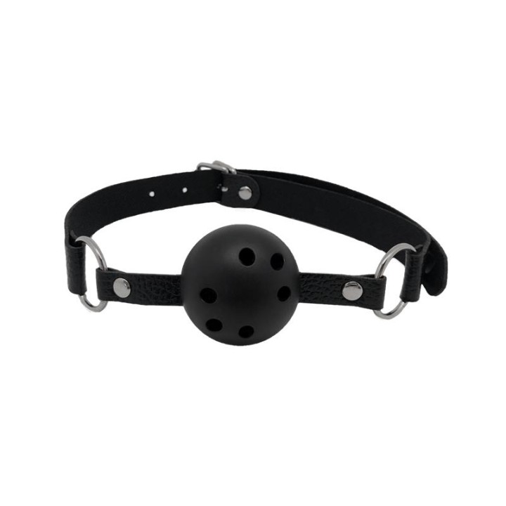 Discretion Breathable Gag Black - A-33584 - Teknashop Ltd