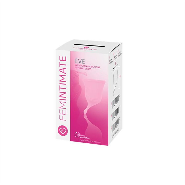 Menstrual Cup Eve Size L Silicone Pink - F-30741 - Teknashop Ltd