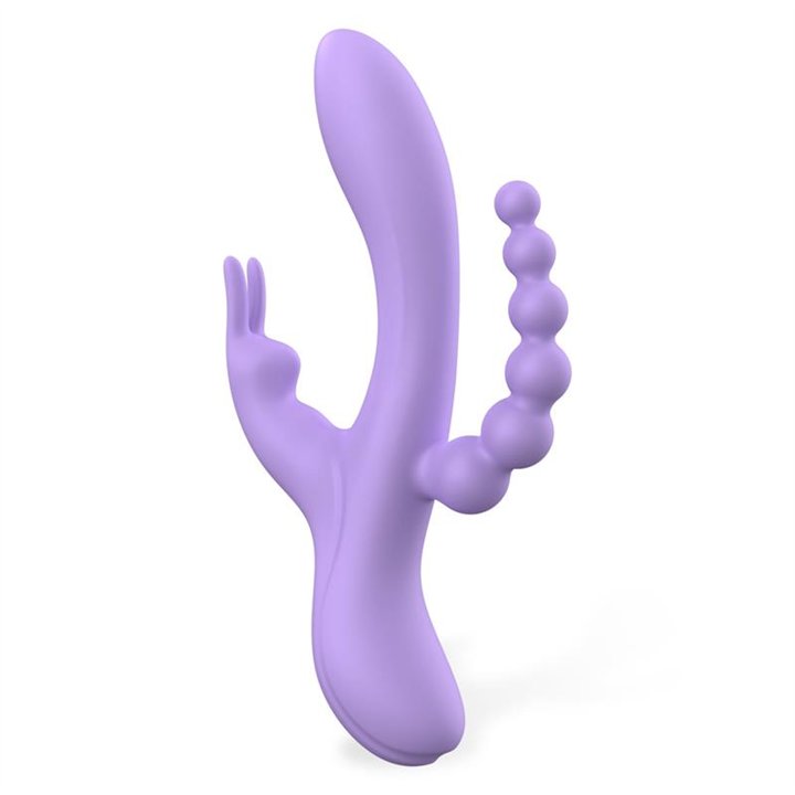 Lindsay Vibe with Anal Chain Liquid Silicone Unibody Flexible 2 Motors - ER00191 - Teknashop Ltd