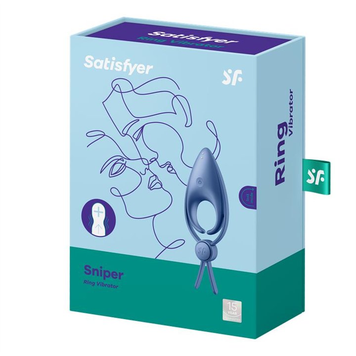 Penis Ring Sniper Blue - 4061504018393 - Teknashop Ltd