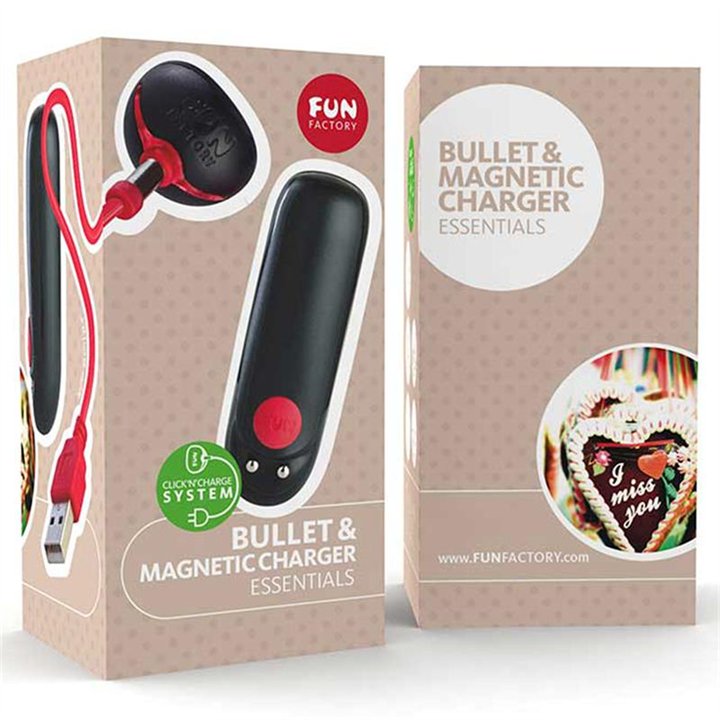 Bullet Vibrator Black - FF000858BK01 - Teknashop Ltd
