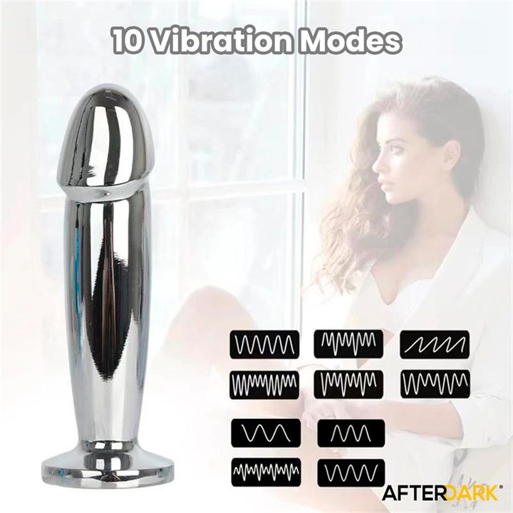 Sarmy Anal Plug with Vibration Magnetic USB Size S - AD-548 - Teknashop Ltd