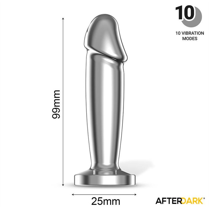 Sarmy Anal Plug with Vibration Magnetic USB Size S - AD-548 - Teknashop Ltd