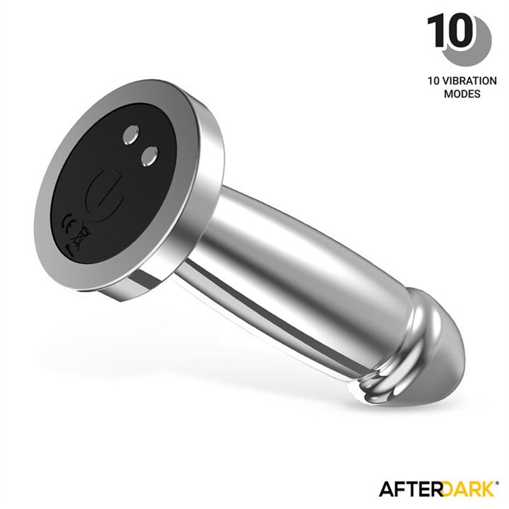 Sarmy Anal Plug with Vibration Magnetic USB Size M - AD-547 - Teknashop Ltd