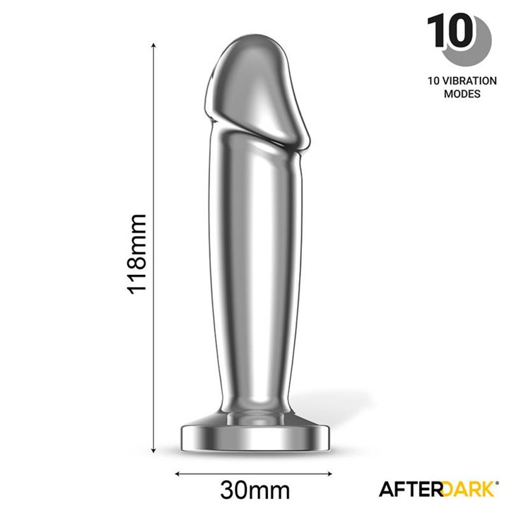 Sarmy Anal Plug with Vibration Magnetic USB Size M - AD-547 - Teknashop Ltd