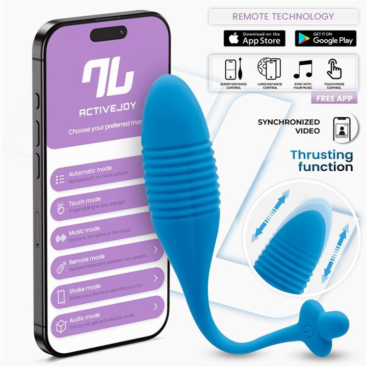 Egg with Thrusting with APP Magnetic USB - IN-361 - Teknashop Ltd