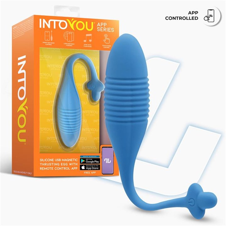 Egg with Thrusting with APP Magnetic USB - IN-361 - Teknashop Ltd