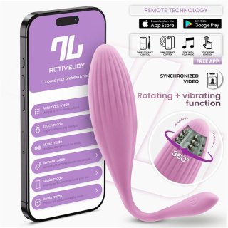 Vibrating Egg with Rotating Beads and APP USB - IN-357 - Teknashop Ltd