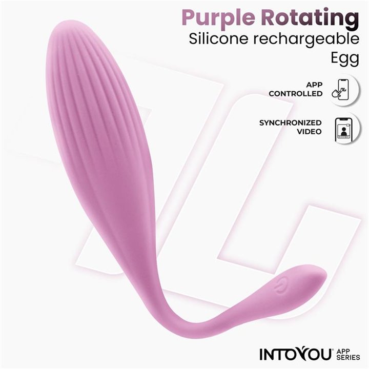 Vibrating Egg with Rotating Beads and APP USB - IN-357 - Teknashop Ltd