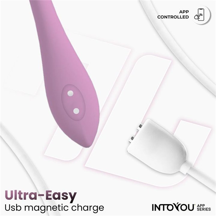 Vibrating Egg with Rotating Beads and APP USB - IN-357 - Teknashop Ltd