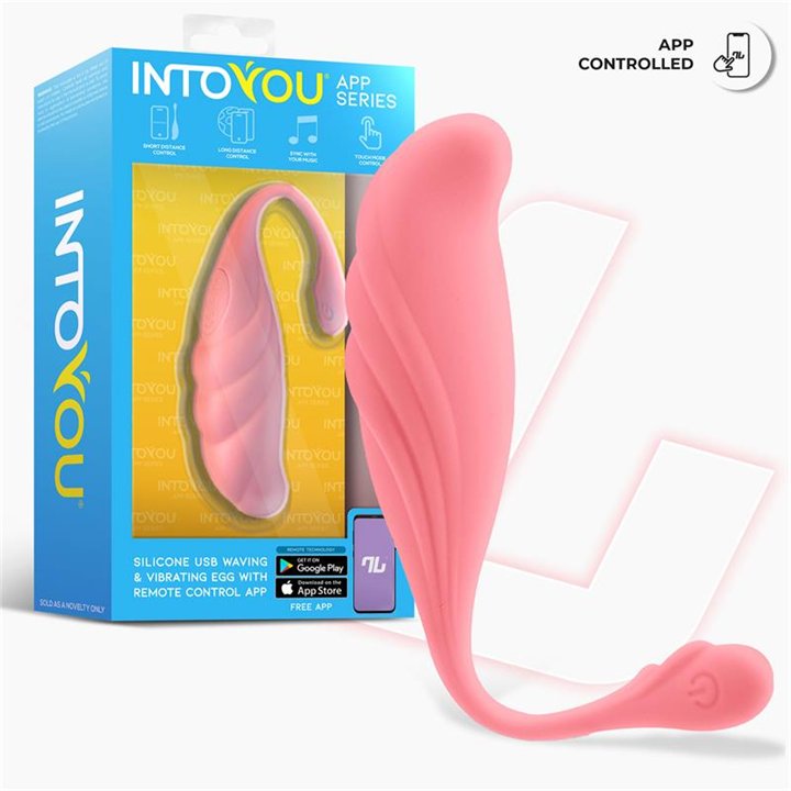 Vibrating Egg with Waving and APP USB - IN-355 - Teknashop Ltd