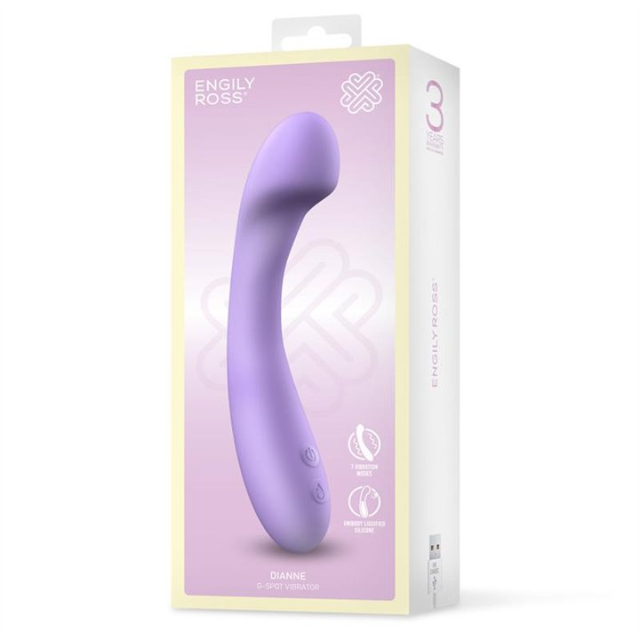 Dianne Vibe Liquid Silicone Unibody G-Spot Bendable USB - ER00190 - Teknashop Ltd