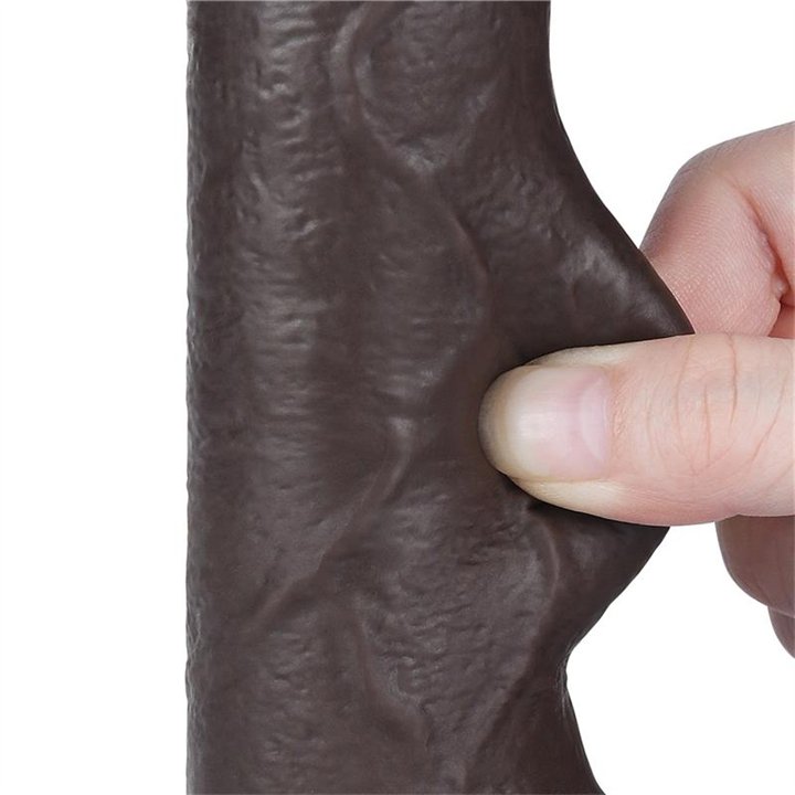 Sliding Skin Dual Layer Dildo 7 - LO-LV317401 - Teknashop Ltd