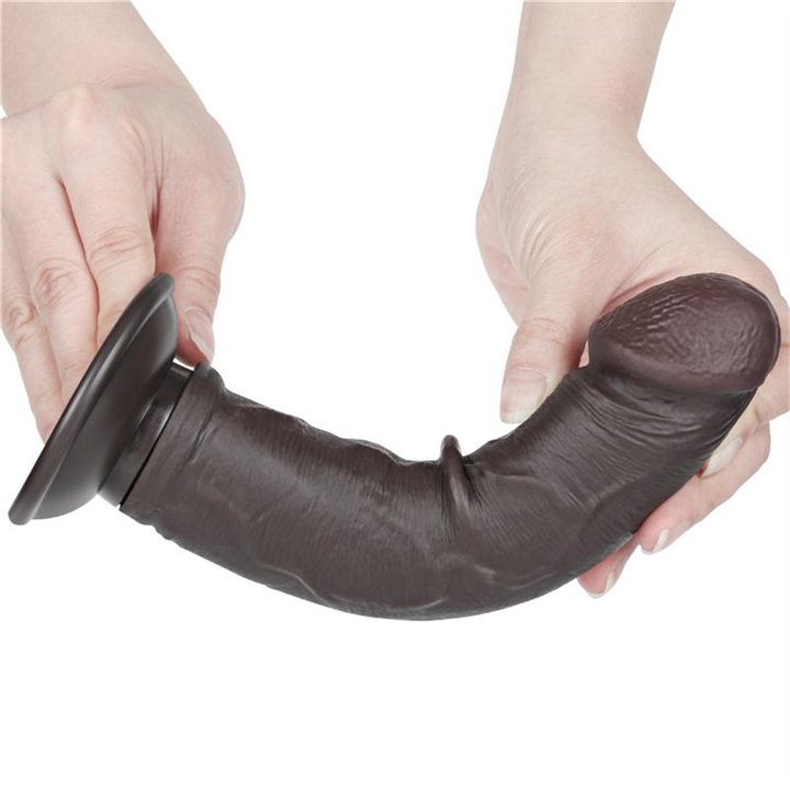 Sliding Skin Dual Layer Dildo 8 - LO-LV317406 - Teknashop Ltd