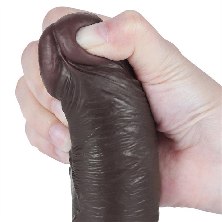Sliding Skin Dual Layer Dildo 8 - LO-LV317406 - Teknashop Ltd