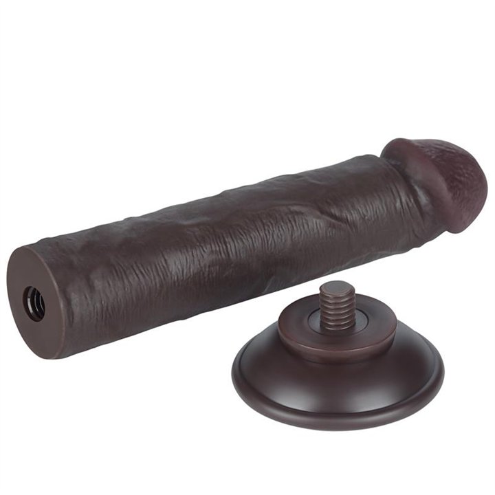 Sliding Skin Dual Layer Dildo 8 - LO-LV317406 - Teknashop Ltd