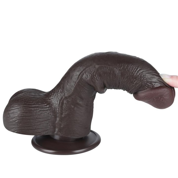 Sliding Skin Dual Layer Dildo 7.5 - LO-LV317404 - Teknashop Ltd