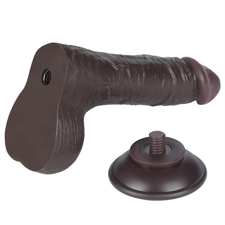 Sliding Skin Dual Layer Dildo 7.5 - LO-LV317404 - Teknashop Ltd