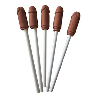 5 Pens with Penis Tip - 8412345052521 - Teknashop Ltd