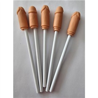 5 Pens with a Penis-Shaped Tip - 8412345052514 - Teknashop Ltd