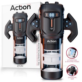 Zyon Advance Automatic Thrusting and Rotating Masturbator - AC-500 - Teknashop Ltd