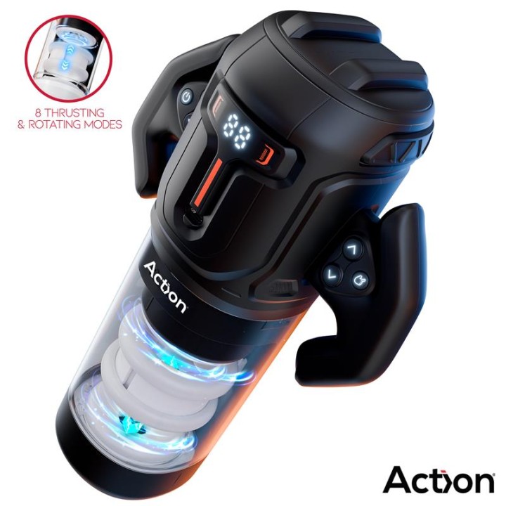 Zyon Advance Automatic Thrusting and Rotating Masturbator - AC-500 - Teknashop Ltd