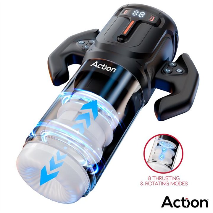 Zyon Advance Automatic Thrusting and Rotating Masturbator - AC-500 - Teknashop Ltd