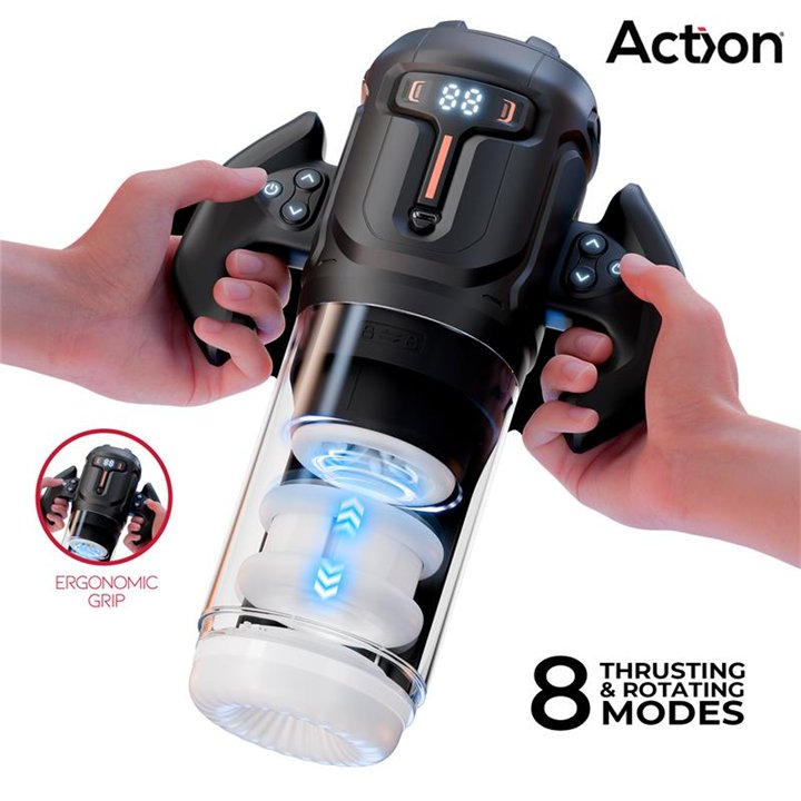 Zyon Advance Automatic Thrusting and Rotating Masturbator - AC-500 - Teknashop Ltd