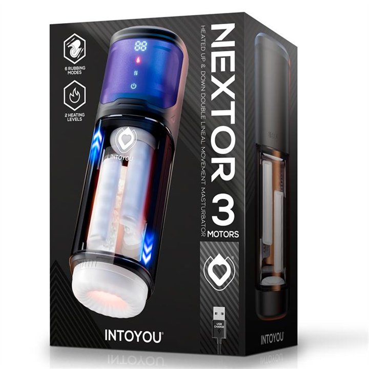 Nextor Advanced Automatic Masturbator with Rubbing and Heat Function - U-501 - Teknashop Ltd