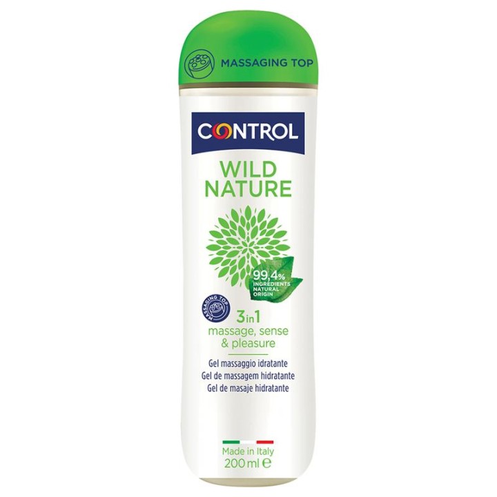Massage Gel Wild Nature 200 ml - 8058664099849 - Teknashop Ltd