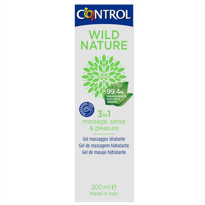 Massage Gel Wild Nature 200 ml - 8058664099849 - Teknashop Ltd