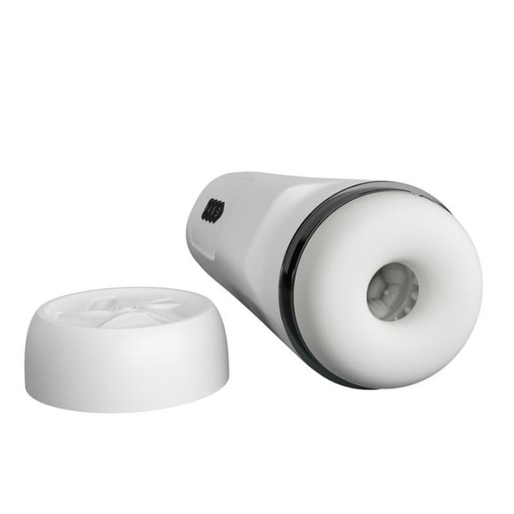 PRETTY LOVE - SIENNA VIBRATING MALE MASTURBATOR WITH VOICE AND SUCTION - D-233016 - Teknashop Ltd