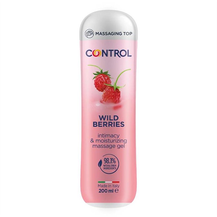 Massage Gel Wild Berries 200 ml - 8058664162338 - Teknashop Ltd
