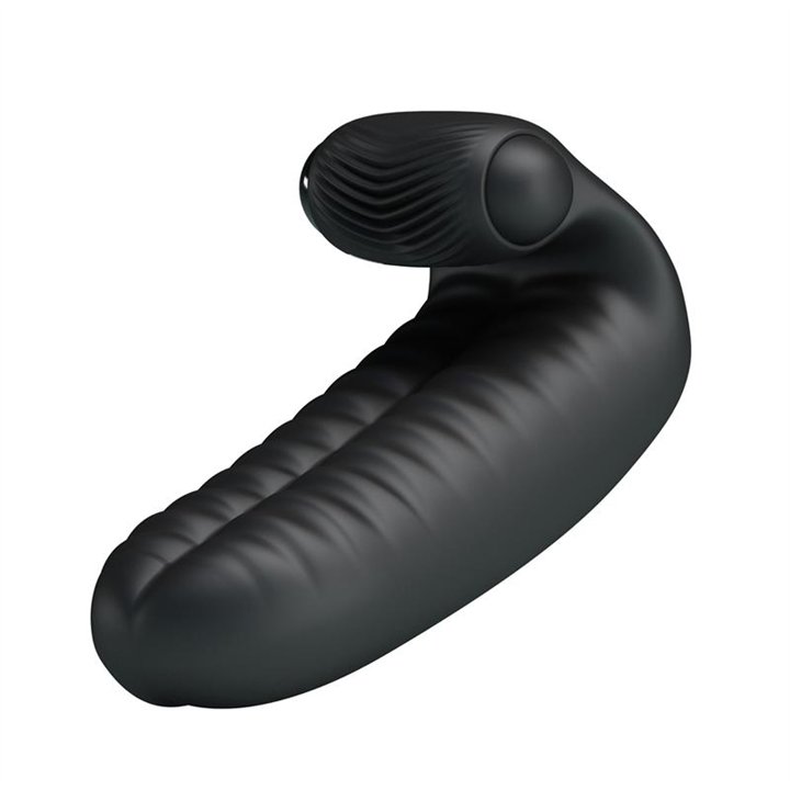Finger Sleeve with vibration Abbott Black - BI-014515 - Teknashop Ltd