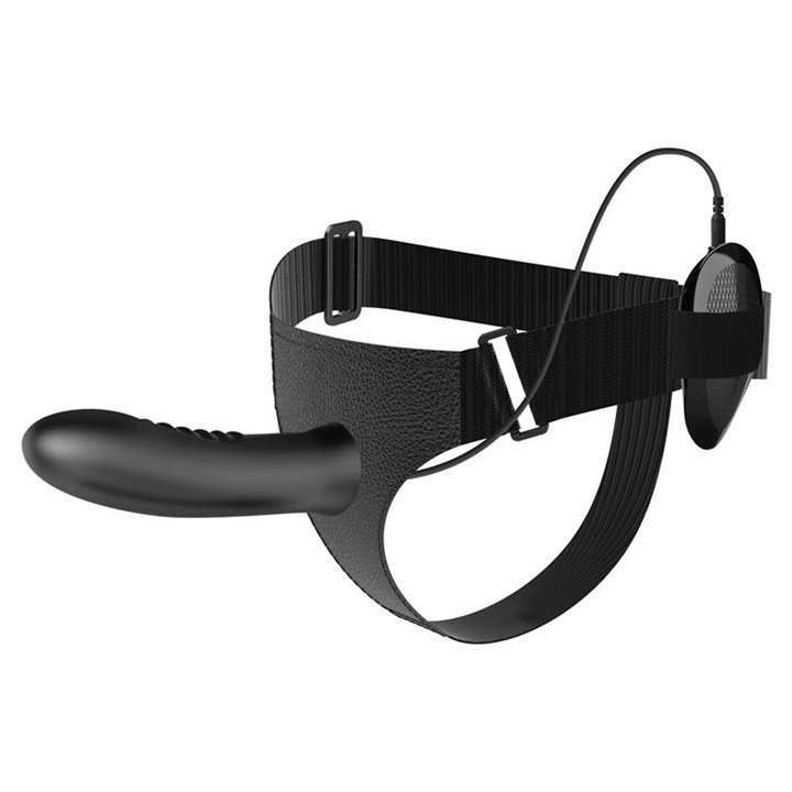 Myron Strap-On with Vibrating Dildo 7.2 - BW-022056 - Teknashop Ltd
