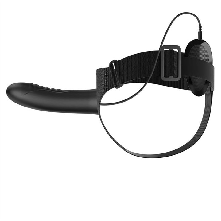 Myron Strap-On with Vibrating Dildo 7.2 - BW-022056 - Teknashop Ltd
