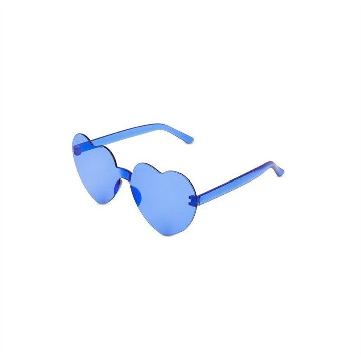 Party heart-shaped glasses Blue - 8412345051845 - Teknashop Ltd