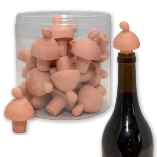 Wine Breast-Shaped Bottle Stopper 1 ud - 8412345051746 - Teknashop Ltd