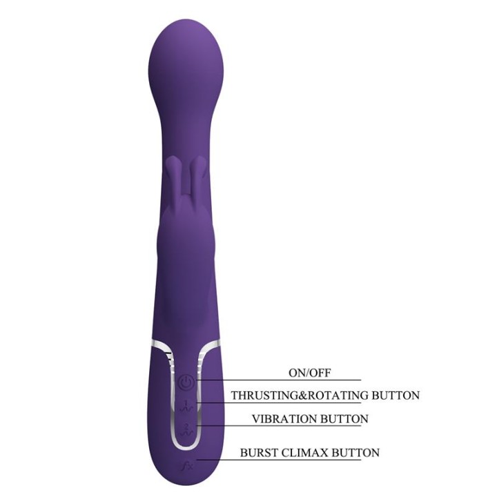 Vibrator wt Rotation and Thrusting Twinkled - BW-500014-2 - Teknashop Ltd
